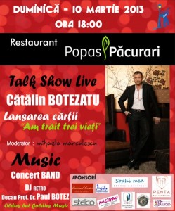 Talk Show Live Music - Catalin Botezatu Iasi